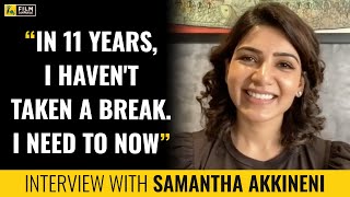 Samantha Ruth Prabhu Interview with Anupama Chopra  The Family Man  Film Companion [upl. by Arraek]