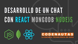 Chat con ReactJS Socketio y MongoDB [upl. by Ellenrahc]