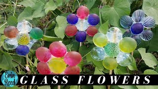 DIY Dollar Tree Glass Bead Flowers [upl. by Chatterjee]