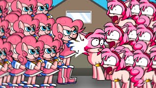 Block Head but SWAPPED  FNF Amy vs Pinkie Pie [upl. by Aneleairam]