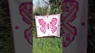 The Butterfly Quilt by Tracy Perks Quilt Pattern Designer butterflyquilt [upl. by Callista]