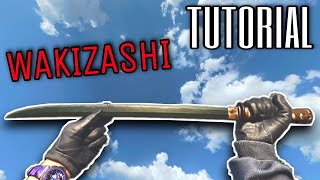 HOW TO UNLOCK THE quotWAKIZASHIquot IN ZOMBIES GUIDE Black Ops Cold War Zombies Tutorial [upl. by Nosreve]