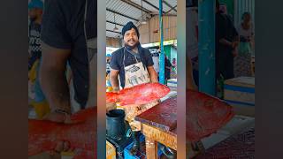 Red Mullet Fish Cutting Skill 😱 Woow  Unbelievable shorts [upl. by Lachus]