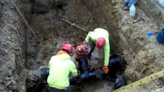 Fire Hydrant Valve installation [upl. by Anesusa]