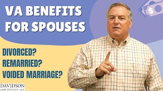 VA Benefits for Divorced or Remarried Spouses [upl. by Nitsirk740]