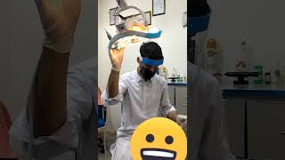 scaling polishing viralvideo dentist peaceloveandlotsofhairgrease viralshort doctorsletter [upl. by Blondie820]