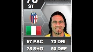 Fifa 13 Ultimate Team  Recensione Moscardelli 73  Stat in Game [upl. by Elsbeth207]