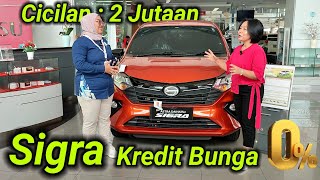 Harga Daihatsu Sigra 2024 Cicilan 2 JtBln Dp Seiklasnya Promo Daihatsu Pusat [upl. by Ayekahs]