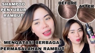 RAMBUT SEHAT LEBAT ANTI RONTOK‼️SHAMPOO KEMIRI BAKAR [upl. by Mady]