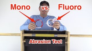 Mono vs Fluoro Abrasion Resistance Test Shocking Results [upl. by Riancho]