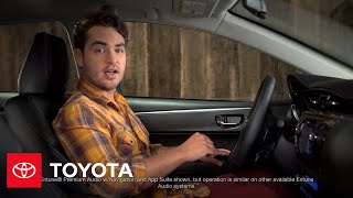 2014 Corolla HowTo Steering Wheel Controls  Other  Toyota [upl. by Ellenyl]