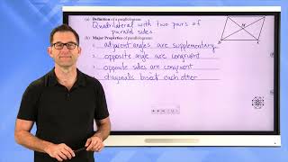 NGen Math GeometryUnit 6Lesson 4Parallelograms  Day 2 [upl. by Htezil]