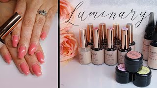 Luminary Nail Systems Review amp Application [upl. by Fauman]