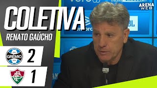 COLETIVA RENATO GAÚCHO  AO VIVO  Grêmio x Fluminense  Brasileirão 2023 [upl. by Yllil713]