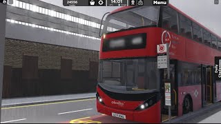 Best Route To Drive 500 points in 5 stops  Croydon Roblox [upl. by Lenuahs]