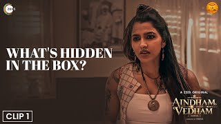 Whats hidden in the box  Aindham Vedham on ZEE5  Sai Dhanshika  Naga  Watch Now [upl. by Erb377]