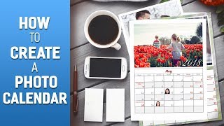 How to Create Your Own Photo Calendar  The Complete Video Guide [upl. by Suoirad]