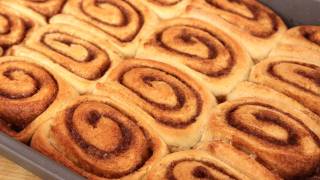 Homemade Cinnamon Rolls Recipe  Laura Vitale  Laura in the Kitchen Episode 300 [upl. by Biggs863]