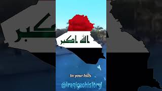 Iraq national anthem  with english subtitles history mapper mapology geography mapchart [upl. by Asseniv432]