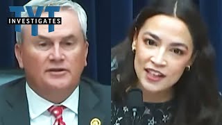 AOC Takes The Gloves OFF On James Comer And The GOP [upl. by Neelasor]