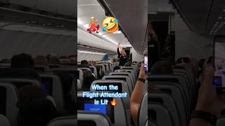 Flight Attendant Hyped travel jetblue vacation dominicanrepublic dance [upl. by Jolee]