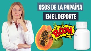 Debes saber las INCREÍBLES PROPIEDADES de la PAPAÍNA  Suplementos de papaína  Nutrición deportiva [upl. by Raffarty]