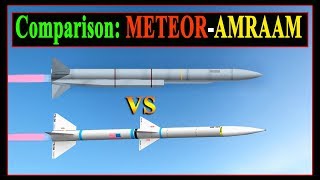 Meteor vs AMRAAM  Which is Better Between Meteor and AMRAAM [upl. by Assilen]