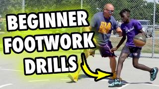 4 Basketball Footwork Drills For Beginners [upl. by Zeralda]