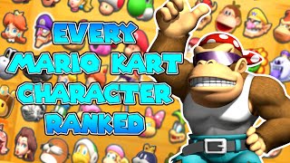 Every Mario Kart Character RANKED Ranking EVERY Character From Worst To Best [upl. by Peyton]