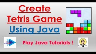 Create Tetris Game Using Java [upl. by Aianat392]