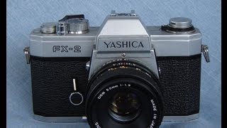 Yashica FX2 35mm Camera  Yashica 50mm f19 Lens  Thomas Cameras [upl. by Nylirak]