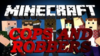 Minecraft Cops and Robbers 33 w SkyDoesMinecraft MunchingBrotato AshleyMariee and BigBadManPig [upl. by Leonerd]