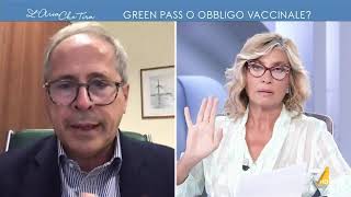 Andrea Crisanti quotI vaccinati sono in grado di infettarsi e di trasmettere è pericoloso e una [upl. by Pierpont]