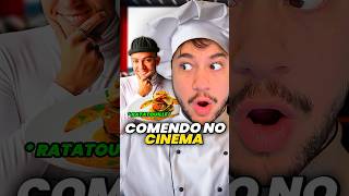 cinema que serve o menu do filme 😱 livedobrino humor MundinhoBrino [upl. by Lalo632]