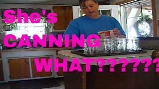 Tessie is Canning WHAT Why you ask stay tuned  Homestead Tessie Mobile Home Living [upl. by Ixel427]