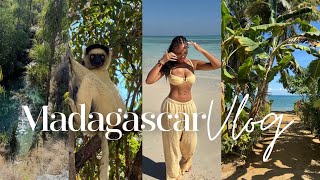 Travel vlog  I spent 2 weeks in Madagascar  hikes  beaches  lemurs amp more Allyiahsface vlog [upl. by Ij]