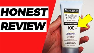 Neutrogena Ultra Sheer Sunscreen Lotion Review Link Below 👇 [upl. by Alim]