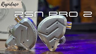 Áudio KZ ZSN Pro 2  Review Rapidaço [upl. by Brit]