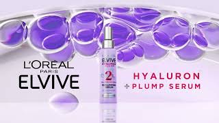 Elvive Hyaluron  Plump A Serum For Your Hair [upl. by Bergen]