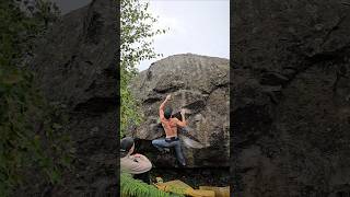 Little Richard  7A  Baslow Edge boulderinguk peakdistrictbouldering ukclimbing ukc climbing [upl. by Ettenel]