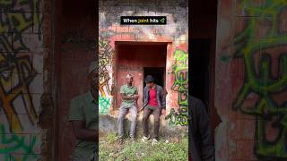 When Joint Hits 🌿  shorts comedy funny relatable [upl. by Igal]