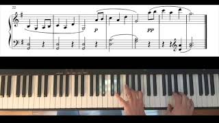 Oranges and Lemons English Traditional Folk Song RCM Prep B Easy piano tutorial with full score [upl. by Ylrebmic]