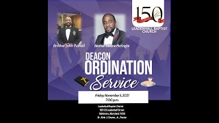 LBC Deacon Ordination Service 2021 [upl. by Noraj]