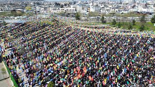 RIHA’DA NEWROZ KUTLAMASI ‘ÖZGÜRLÜK HALAYI’ İLE BAŞLADI [upl. by Enairb]