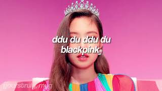 blackpink  ddu du ddu du  sped up [upl. by Akimot511]