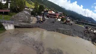 MureErdrutsch fpv droneLuft aufnahmen in stAnton am Arlberg am 170824 [upl. by Octavla]