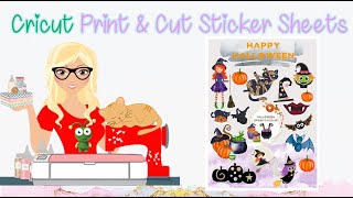 Cricut Sticker Sheets [upl. by Nanoc656]