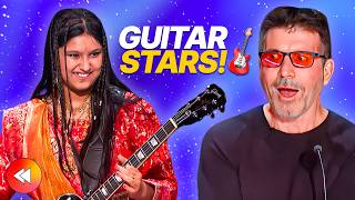 10 BEST Guitar Players OF ALL TIME On Got Talent 🤯🎸 [upl. by Jaunita]