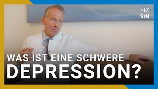 Ein Experte erklärt wann man von schwerer Depression spricht [upl. by Arlin]