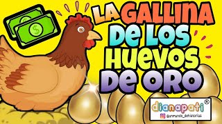 🐔LA GALLINA DE LOS HUEVOS DE ORO Fábula acerca de la avaricia y el dinero Moraleja y valores [upl. by Tocs]